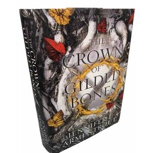The Crown of Gilded Bones : A Blood and Ash Novel Hardcover Jacket Sleeve